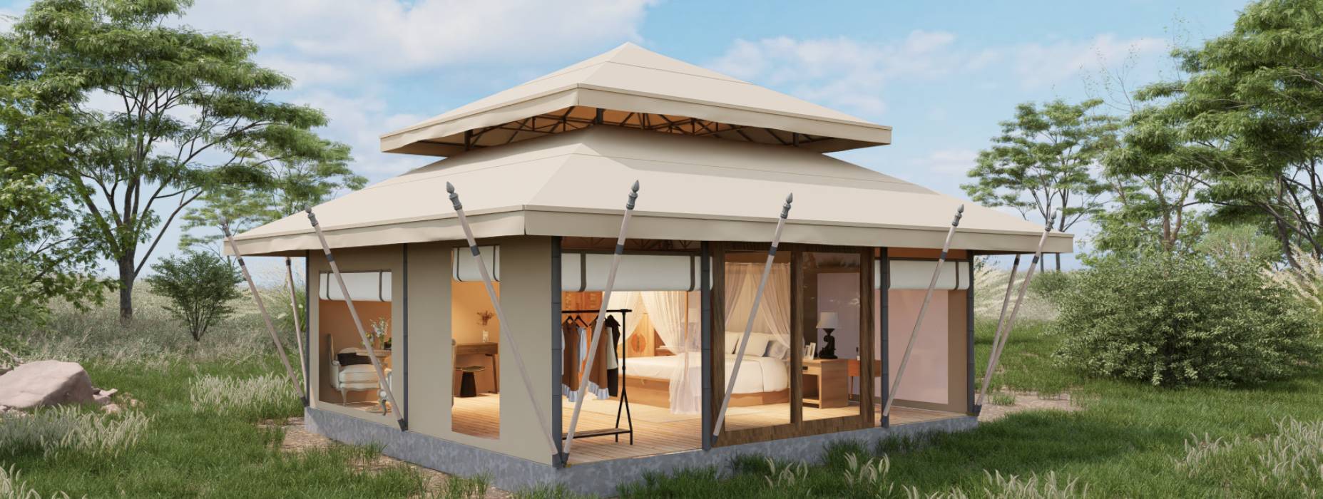 黄龙县户外野奢帐篷